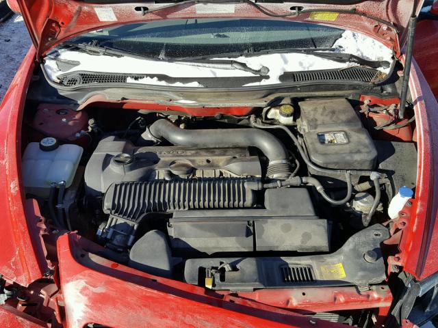 YV1MS682X52053072 - 2005 VOLVO S40 T5 RED photo 7