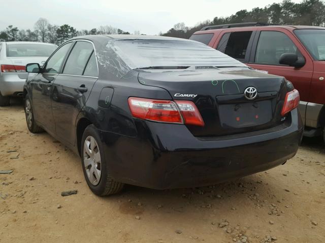 4T1BE46K17U596891 - 2007 TOYOTA CAMRY NEW BLACK photo 3