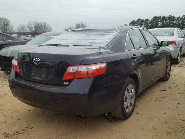 4T1BE46K17U596891 - 2007 TOYOTA CAMRY NEW BLACK photo 4