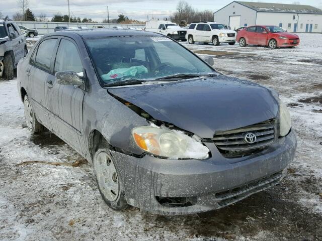 1NXBR32E33Z165879 - 2003 TOYOTA COROLLA CE GRAY photo 1