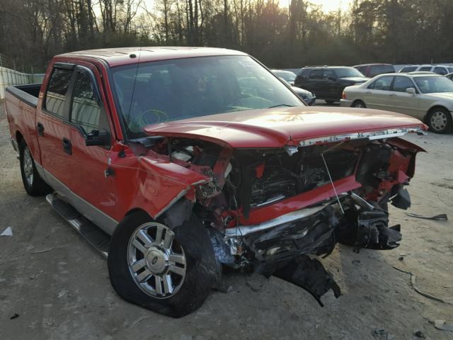 1FTPW12VX7FB56209 - 2007 FORD F150 SUPER RED photo 1