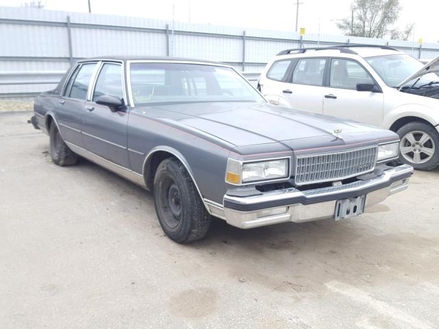 1G1BU51E4KR172320 - 1989 CHEVROLET CAPRICE CL GRAY photo 1