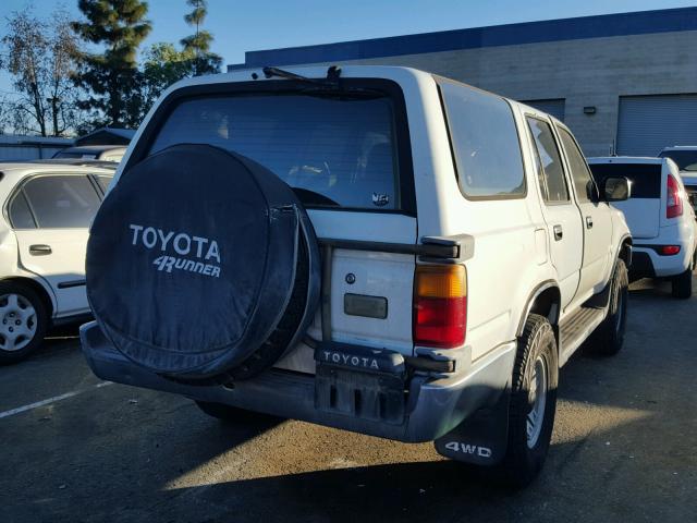 JT3VN39W8L0040268 - 1990 TOYOTA 4RUNNER VN WHITE photo 4