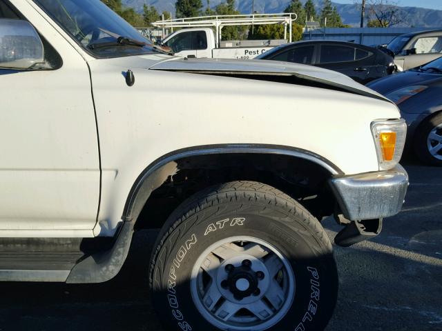 JT3VN39W8L0040268 - 1990 TOYOTA 4RUNNER VN WHITE photo 9