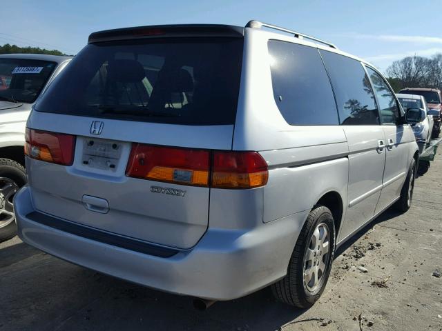 5FNRL18804B150759 - 2004 HONDA ODYSSEY EX SILVER photo 4