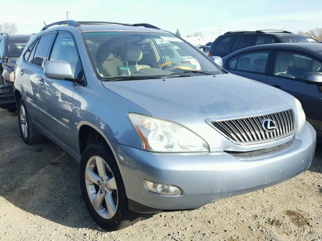 JTJGA31U640022957 - 2004 LEXUS RX 330 TURQUOISE photo 1