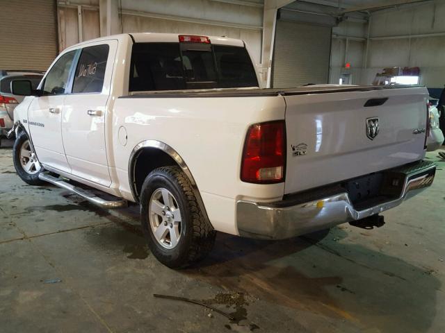 1C6RD7LTXCS257029 - 2012 DODGE RAM 1500 S WHITE photo 3