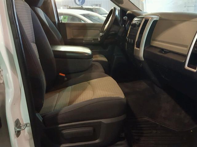 1C6RD7LTXCS257029 - 2012 DODGE RAM 1500 S WHITE photo 5