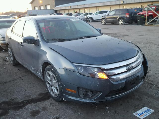 3FAHP0HA8BR218594 - 2011 FORD FUSION SE BLUE photo 1