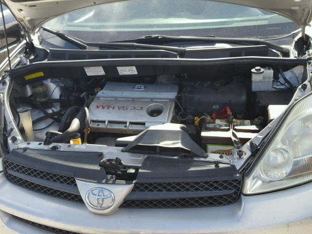 5TDZA23C65S335175 - 2005 TOYOTA SIENNA CE TAN photo 7