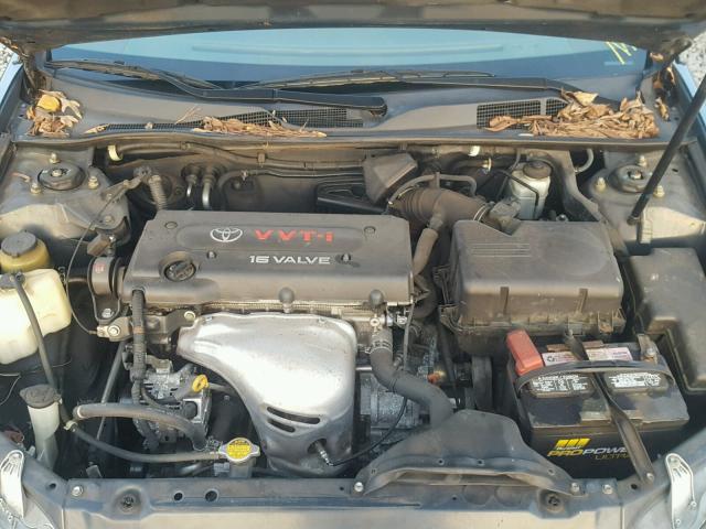 4T1BE32K63U720048 - 2003 TOYOTA CAMRY LE BLUE photo 7