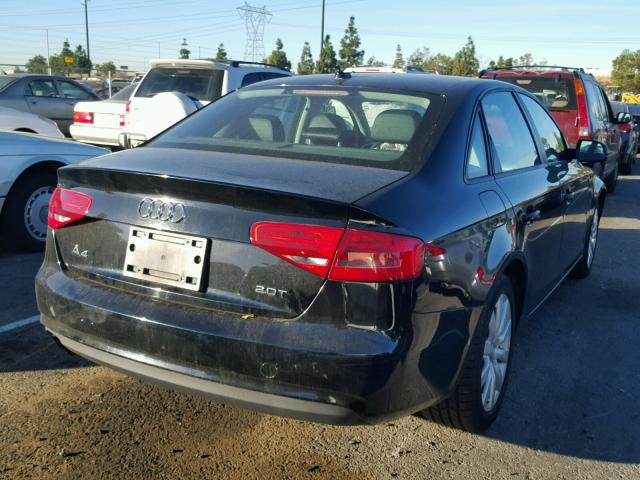 WAUAFAFL7DN043816 - 2013 AUDI A4 PREMIUM BLACK photo 4