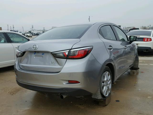 3MYDLBZV2GY129961 - 2016 TOYOTA SCION IA SILVER photo 4