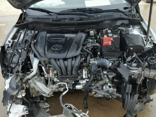 3MYDLBZV2GY129961 - 2016 TOYOTA SCION IA SILVER photo 7