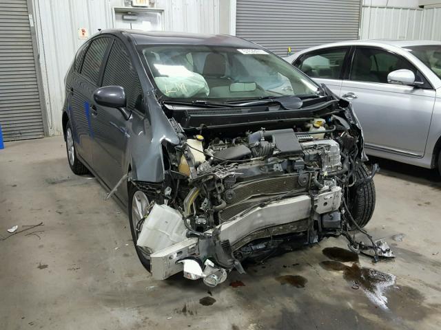 JTDZN3EU6C3115226 - 2012 TOYOTA PRIUS V GRAY photo 1