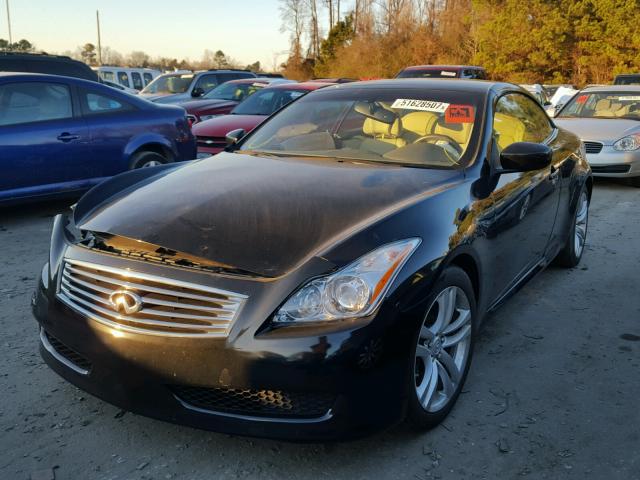 JN1CV6FEXAM353248 - 2010 INFINITI G37 BASE BLACK photo 2