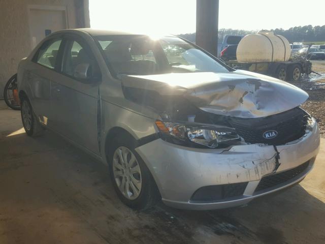 KNAFU4A23C5643050 - 2012 KIA FORTE EX SILVER photo 1