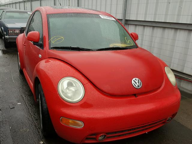 3VWCD21C5YM463781 - 2000 VOLKSWAGEN NEW BEETLE RED photo 1