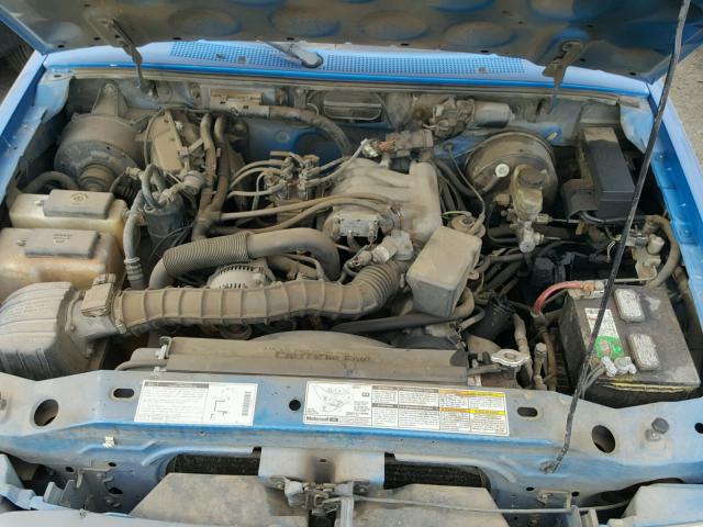 1FTYR10V9XUA70321 - 1999 FORD RANGER BLUE photo 7