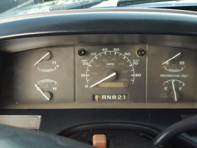 1FTEF14H6TLB15151 - 1996 FORD F150 BLUE photo 8