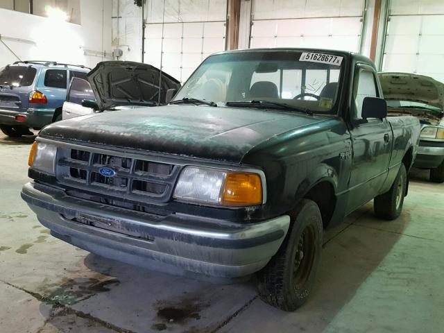 1FTCR10A2RPB68194 - 1994 FORD RANGER BLACK photo 2