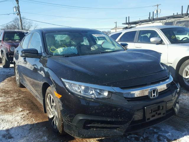 2HGFC2F71GH529210 - 2016 HONDA CIVIC EX შავი ფოტო 1