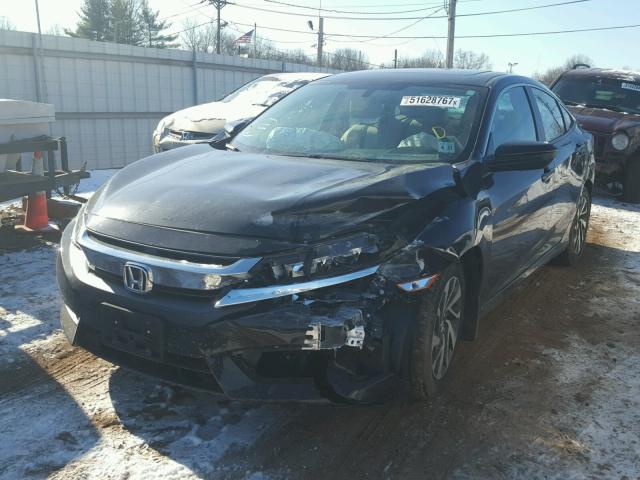 2HGFC2F71GH529210 - 2016 HONDA CIVIC EX შავი ფოტო 2