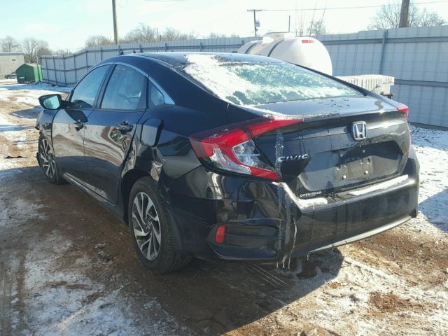 2HGFC2F71GH529210 - 2016 HONDA CIVIC EX შავი ფოტო 3