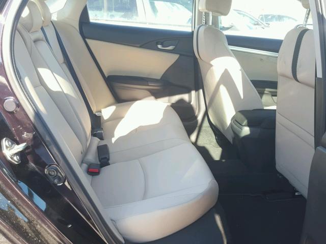 2HGFC2F71GH529210 - 2016 HONDA CIVIC EX შავი ფოტო 6