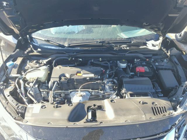 2HGFC2F71GH529210 - 2016 HONDA CIVIC EX შავი ფოტო 7
