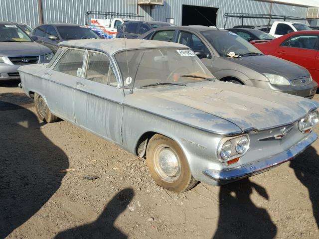 00769W101294 - 1960 CHEVROLET CORVAIR GRAY photo 1