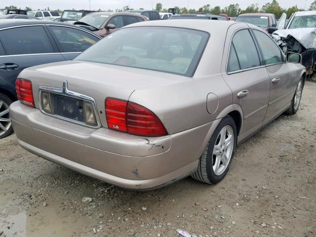 1LNHM87A4YY912305 - 2000 LINCOLN LS 金色 照片 4