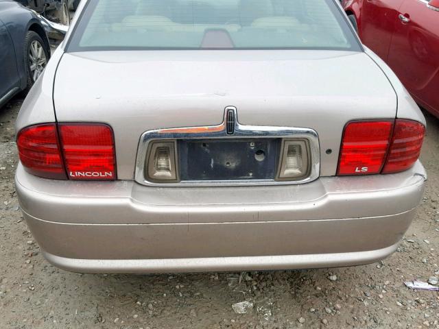 1LNHM87A4YY912305 - 2000 LINCOLN LS 金色 照片 9
