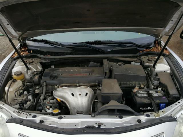 4T1BE46K48U214953 - 2008 TOYOTA CAMRY CE SILVER photo 7