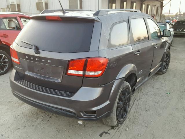 3C4PDCBB3FT588748 - 2015 DODGE JOURNEY SX GRAY photo 4