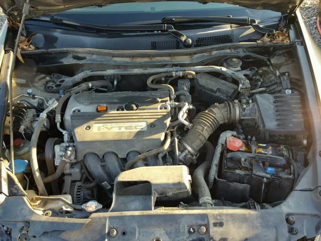 1HGCP26898A070315 - 2008 HONDA ACCORD EXL GOLD photo 7