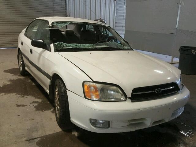 4S3BE635517214737 - 2001 SUBARU LEGACY L WHITE photo 1