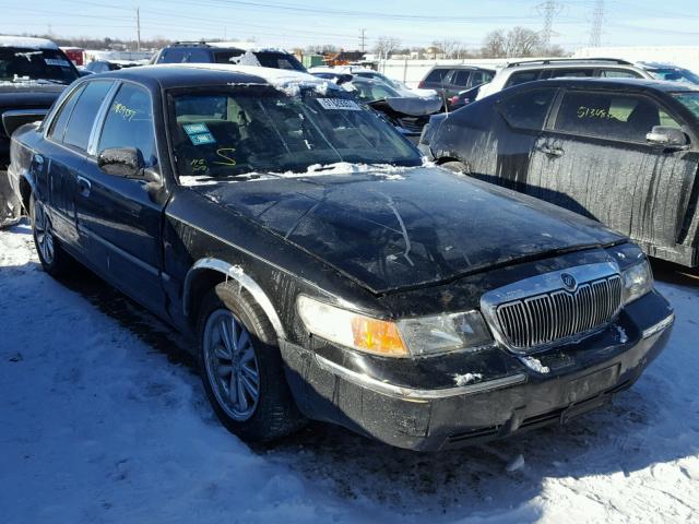 2MEFM74W7WX679067 - 1998 MERCURY GRAND MARQ BLACK photo 1