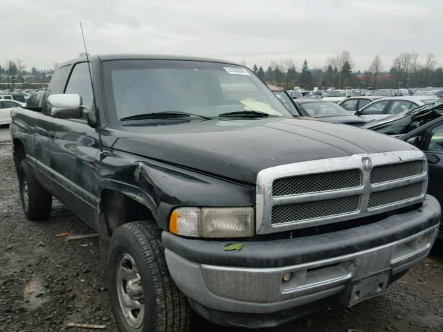 3B7HF13Z8TG152917 - 1996 DODGE RAM 1500 BLACK photo 1