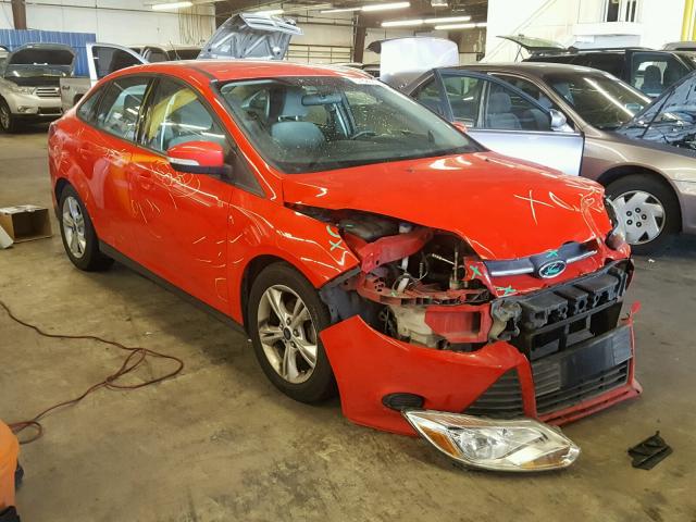 1FADP3F20EL161872 - 2014 FORD FOCUS SE RED photo 1