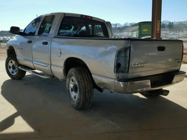 1D7KU28633J538777 - 2003 DODGE RAM 2500 S SILVER photo 3