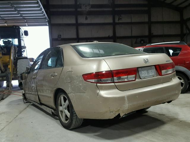 1HGCM56864A113898 - 2004 HONDA ACCORD EX GOLD photo 3