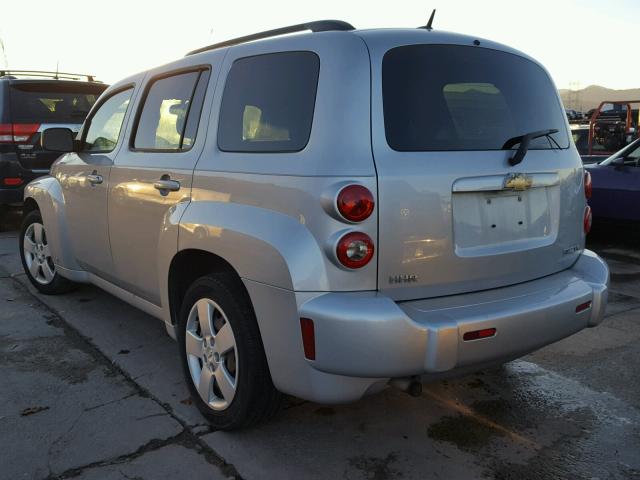 3GNCA13B79S559099 - 2009 CHEVROLET HHR LS SILVER photo 3