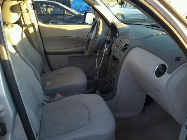 3GNCA13B79S559099 - 2009 CHEVROLET HHR LS SILVER photo 5