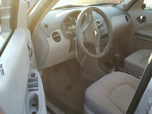 3GNCA13B79S559099 - 2009 CHEVROLET HHR LS SILVER photo 9