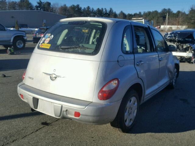 3A4FY48B37T536304 - 2007 CHRYSLER PT CRUISER SILVER photo 4