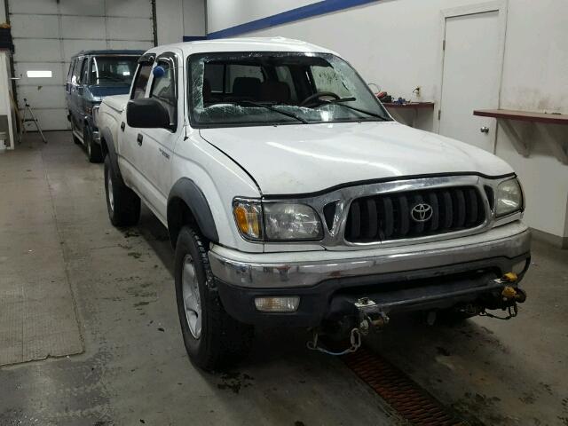 5TEHN72N14Z351527 - 2004 TOYOTA TACOMA DOU WHITE photo 1