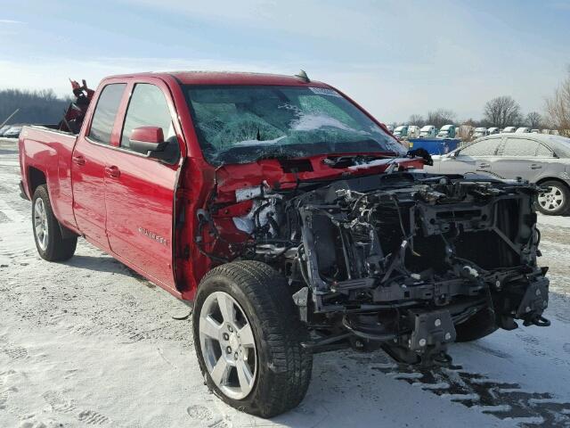 1GCVKREC7HZ176168 - 2017 CHEVROLET SILVERADO RED photo 1