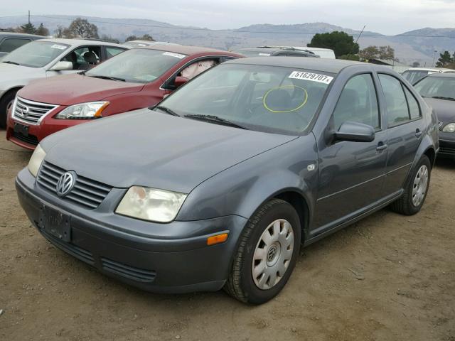 3VWRK69M03M171243 - 2003 VOLKSWAGEN JETTA GL GRAY photo 2