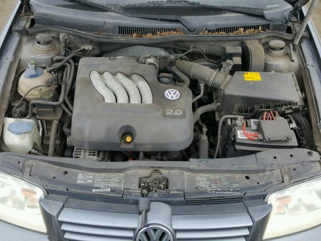 3VWRK69M03M171243 - 2003 VOLKSWAGEN JETTA GL GRAY photo 7